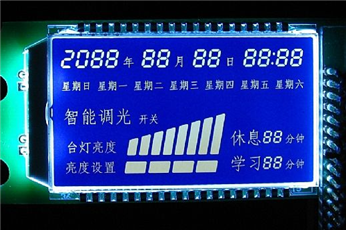 多功能台灯液晶屏